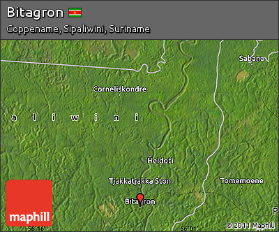 Satellite Map of Bitagron