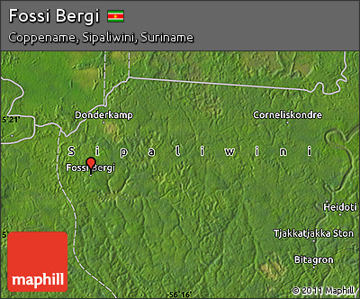 Satellite Map of Fossi Bergi