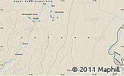 Shaded Relief Map of Orealla