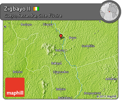 Physical Map of Zigbayo II