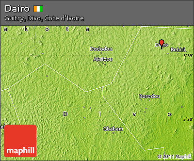 Physical Map of Dairo
