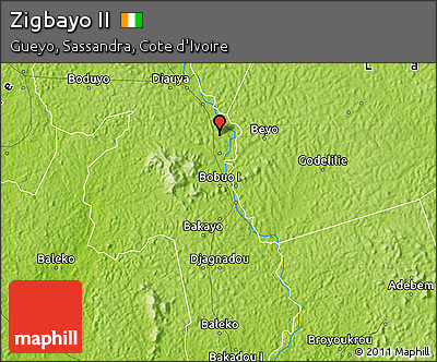 Physical Map of Zigbayo II