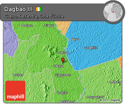 Political Map of Dagbao III