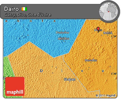 Political Map of Dairo