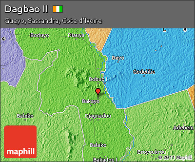 Political Map of Dagbao II