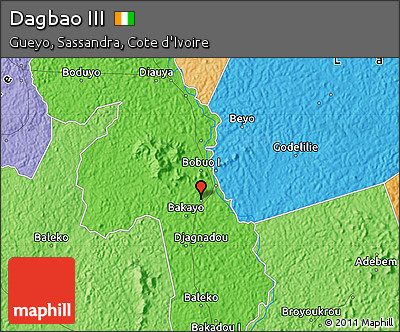 Political Map of Dagbao III