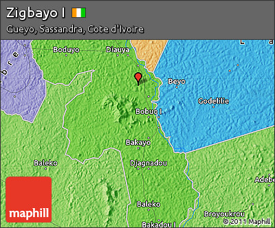 Political Map of Zigbayo I