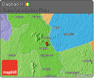 Political Map of Dagbao II