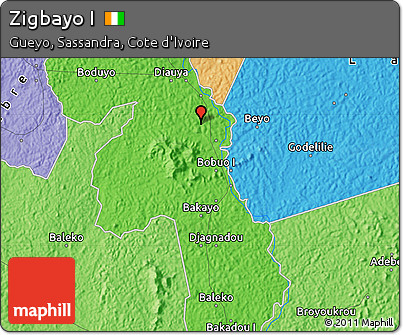 Political Map of Zigbayo I