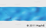 Shaded Relief Panoramic Map of the area around 5° 25' 24" N, 69° 46' 30" E