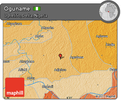 Political Map of Oguname