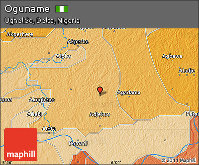Political Map of Oguname