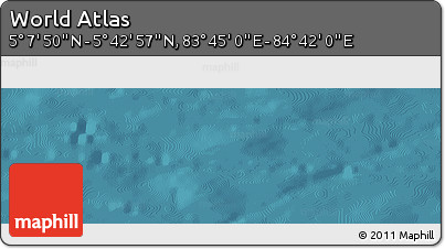 Satellite Panoramic Map of the Area around 5° 25' 24" N, 84° 13' 29" E