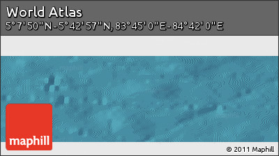Satellite Panoramic Map of the Area around 5° 25' 24" N, 84° 13' 29" E