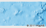 Physical 3D Map of the area around 5° 25' 24" N, 85° 46' 30" W