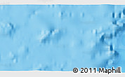 Political 3D Map of the area around 5° 25' 24" N, 85° 46' 30" W