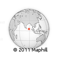 Outline Map of the Area around 5° 25' 24" N, 88° 28' 29" E, rectangular outline