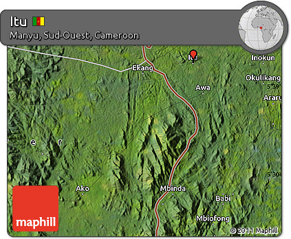 Satellite Map of Itu