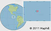 Savanna Style Location Map of the area around 5° 25' 24" N, 92° 34' 29" W