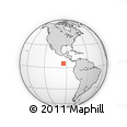 Outline Map of the Area around 5° 25' 24" N, 94° 16' 30" W, rectangular outline
