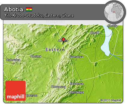 Physical 3D Map of Abotia
