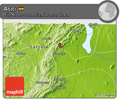 Physical 3D Map of Asiti