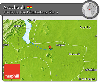 Physical 3D Map of Asuchuali