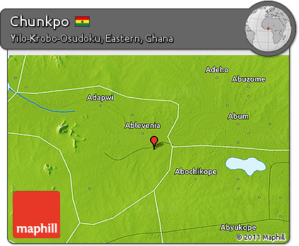 Physical 3D Map of Chunkpo