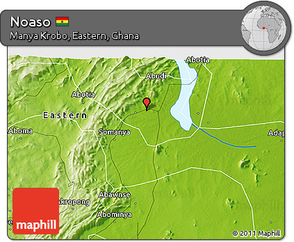 Physical 3D Map of Noaso