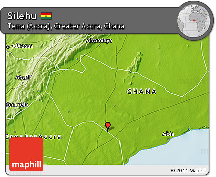 Physical 3D Map of Silehu