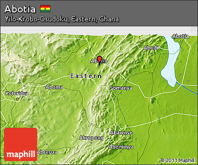 Physical 3D Map of Abotia