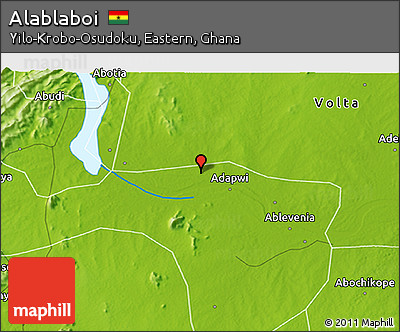Physical 3D Map of Alablaboi