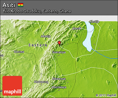 Physical 3D Map of Asiti