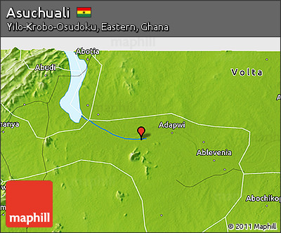 Physical 3D Map of Asuchuali