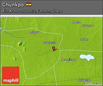 Physical 3D Map of Chunkpo