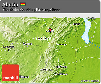 Physical 3D Map of Abotia