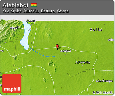 Physical 3D Map of Alablaboi
