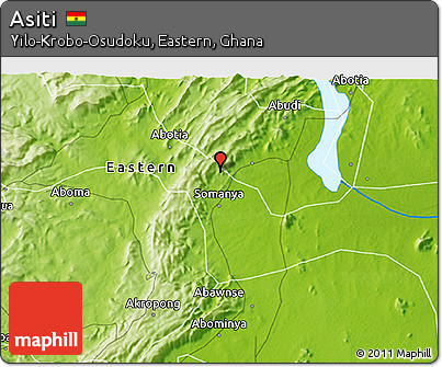 Physical 3D Map of Asiti