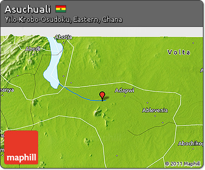 Physical 3D Map of Asuchuali