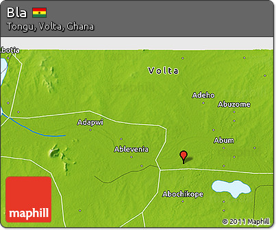 Physical 3D Map of Bla