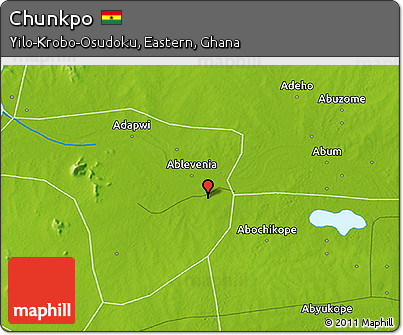 Physical 3D Map of Chunkpo