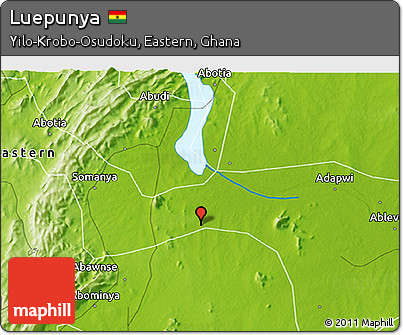 Physical 3D Map of Luepunya
