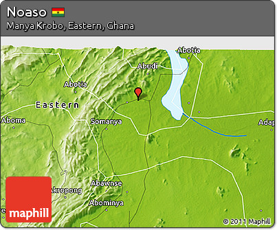 Physical 3D Map of Noaso