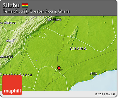 Physical 3D Map of Silehu