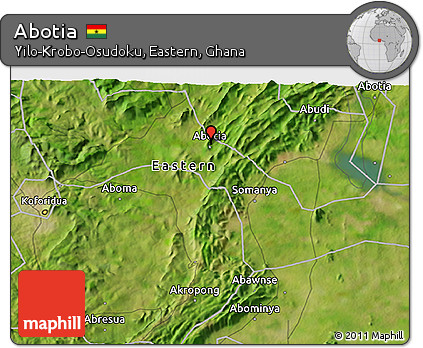 Satellite 3D Map of Abotia