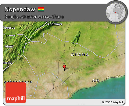 Satellite 3D Map of Nopendaw