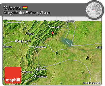 Satellite 3D Map of Ofonsa