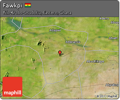 Satellite 3D Map of Fawkpi