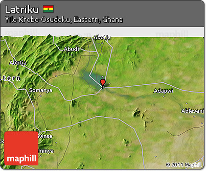 Satellite 3D Map of Latriku