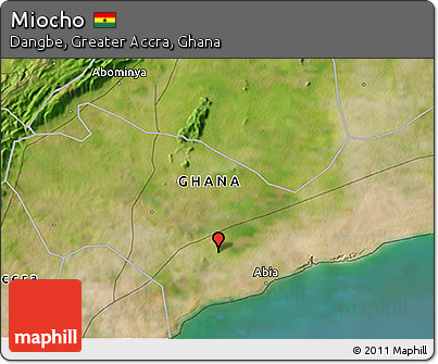 Satellite 3D Map of Miocho